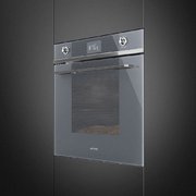 Духовой шкаф комбинированный с микроволновой печью Smeg SF4604PMCNX фото 4 в Казани и Татарстане
