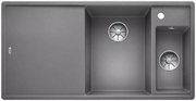 Мойка Blanco AXIA III 6 S-F чаша справа, доска стекло клапан-автомат InFino® алюметаллик Мойка Blanco AXIA III 6 S-F чаша справа, доска стекло клапан-автомат InFino® алюметаллик