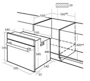 Духовой шкаф Kuppersberg HFZ 690 W фото 2 в Казани и Татарстане