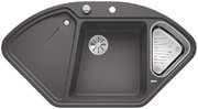 Мойка Blanco DELTA II-F SILGRANIT клапан-автомат InFino® темная скала Мойка Blanco DELTA II-F SILGRANIT клапан-автомат InFino® темная скала