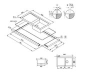 Мойка Смег LQR861F-2 фото 3 в Казани и Татарстане Мойка Smeg LQR861F-2 фото 3 в Казани и Татарстане