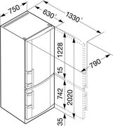 Холодильник Liebherr CBNesf 5133 фото 3 в Казани и Татарстане
