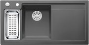 Мойка Blanco AXON II 6 S (чаша слева) керамика клапан-автомат InFino® базальт