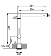 Смеситель Franke Esprit оптика нержавеющей стали фото 3 в Казани и Татарстане