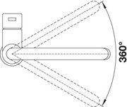 Смеситель Бланко CANDOR полированная нержавеющая сталь фото 4 в Казани и Татарстане Смеситель Blanco CANDOR полированная нержавеющая сталь фото 4 в Казани и Татарстане