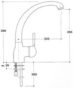Смеситель Smeg ME2CR фото 2 в Казани и Татарстане