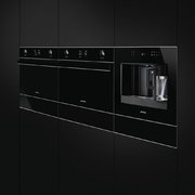 Компактный духовой шкаф комбинированный с микроволновой печью Smeg SF4603MCNX фото 2 в Казани и Татарстане