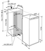 Встраиваемый холодильник Liebherr IKB 3554 Premium фото 4 в Казани и Татарстане