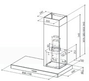 Вытяжка Faber Stilo SX/SP A120, левая фото 2 в Казани и Татарстане