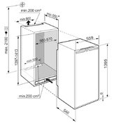 Встраиваемый холодильник Liebherr IRe 4521 Plus фото 4 в Казани и Татарстане
