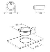 Мойка Смег LS50AV фото 2 в Казани и Татарстане Мойка Smeg LS50AV фото 2 в Казани и Татарстане