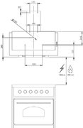 Вытяжка Pando P-730/90 CR NE V. 1050 SEC PLUS фото 3 в Казани и Татарстане