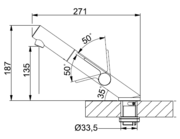 Смеситель Franke Akros фото 3 в Казани и Татарстане