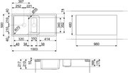 Мойка Смег LZ102B фото 2 в Казани и Татарстане Мойка Smeg LZ102B фото 2 в Казани и Татарстане