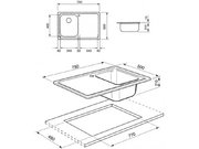 Мойка Смег SP791DN фото 3 в Казани и Татарстане Мойка Smeg SP791DN фото 3 в Казани и Татарстане