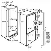 Встраиваемый холодильник Kuppersbusch FKG 8500.2i фото 2 в Казани и Татарстане