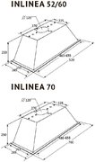 Встраиваемая вытяжка Kuppersberg INLINEA 70 CX фото 4 в Казани и Татарстане