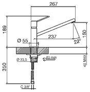 Смеситель Smeg MFQ7-CR фото 3 в Казани и Татарстане