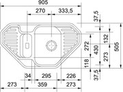 Мойка Franke EFG 682-E бежевая фото 2 в Казани и Татарстане
