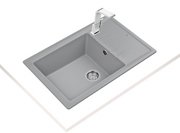 Мойка Teka Stone 60 S-TG 1B 1D metallic grey фото 2 в Казани и Татарстане