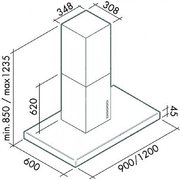 Вытяжка Falmec Lux isola 120 ix (800) ECP фото 4 в Казани и Татарстане
