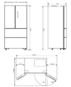 Холодильник Kuppersberg NFD 183 X фото 4 в Казани и Татарстане