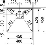 Мойка Franke PKX 110-45/42 фото 3 в Казани и Татарстане