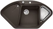 Мойка Blanco DELTA II-F SILGRANIT клапан-автомат InFino® кофе Мойка Blanco DELTA II-F SILGRANIT клапан-автомат InFino® кофе