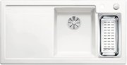 Мойка Blanco AXON II 6 S (чаша справа) керамика клапан-автомат InFino® глянцевый белый