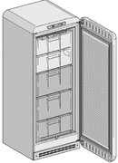 Холодильник Smeg CVB20RP фото 4 в Казани и Татарстане