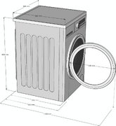 Стиральная машина Korting KWM 60DM1201 фото 3 в Казани и Татарстане