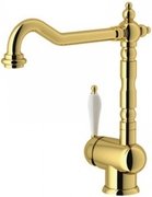Смеситель Franke Old England золото (с одной ручкой)