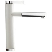 Смеситель Бланко Linee-S Silgranit белый фото в Казани и Татарстане Смеситель Blanco Linee-S Silgranit белый фото в Казани и Татарстане