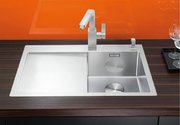 Мойка Бланко Claron 4S-IF/A крыло слева нержавеющая сталь фото 3 в Казани и Татарстане Мойка Blanco Claron 4S-IF/A крыло слева нержавеющая сталь фото 3 в Казани и Татарстане