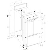 Встраиваемая холодильно-морозильная комбинация Gaggenau RY492304 фото 3 в Казани и Татарстане
