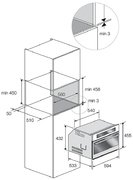 Духовой шкаф Fulgor Milano FCSO 4511 TM X фото 4 в Казани и Татарстане