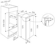 Встраиваемый холодильник Kuppersbusch FK 4545.1i фото 2 в Казани и Татарстане