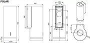 Вытяжка Falmec POLAR X фото 4 в Казани и Татарстане