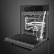 Духовой шкаф с функциями пара и СВЧ Smeg SO6204APB фото 3 в Казани и Татарстане