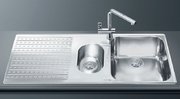 Мойка Смег LTS102S-2 фото 2 в Казани и Татарстане Мойка Smeg LTS102S-2 фото 2 в Казани и Татарстане