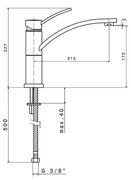Смеситель Smeg ME6P фото 2 в Казани и Татарстане