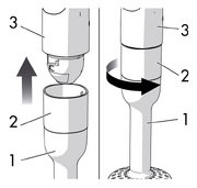 Набор аксессуаров для погружного блендера Smeg HBAC11CR фото 3 в Казани и Татарстане