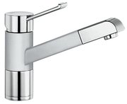 Смеситель Blanco Zenos-S chrome/Silgranit белый фото в Казани и Татарстане