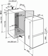 Встраиваемый двухкамерный холодильник Liebherr ICS 3204 Comfort фото 3 в Казани и Татарстане