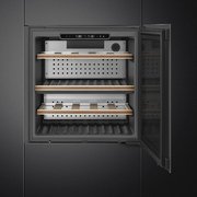 Встраиваемый холодильный шкаф для вина Smeg CVI129B3 фото 3 в Казани и Татарстане
