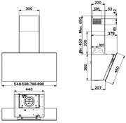 Вытяжка Faber DAISY EG6 LED BK A80 фото 4 в Казани и Татарстане