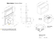 Встраиваемая в столешницу вытяжка Pando E-350/90 IX-CR NE 1350 INT/EXT фото 4 в Казани и Татарстане