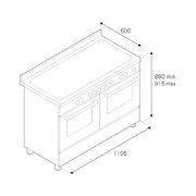 Варочный центр Bertazzoni HER120 6G MFE D NET фото 4 в Казани и Татарстане