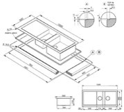 Мойка Смег LQ100SF фото 3 в Казани и Татарстане Мойка Smeg LQ100SF фото 3 в Казани и Татарстане