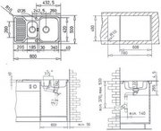 Мойка Teka Princess 1 1/2B 1/2D MCTXT фото 3 в Казани и Татарстане